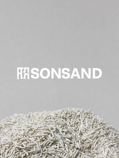 SONSAND 臣砂| <自動貓砂機適用> 低粉塵機用豆腐貓砂 2.5L 1.5mm| Suitable for Automatic Cat litter Box